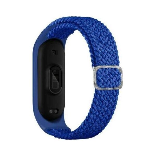 Beline Beline pasek Mi Band 5/6 Textile niebieski/blue