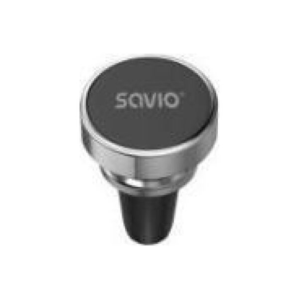 Savio Uchwyt magnetyczny samochodowy Savio CH-03, srebrny, aluminiowy