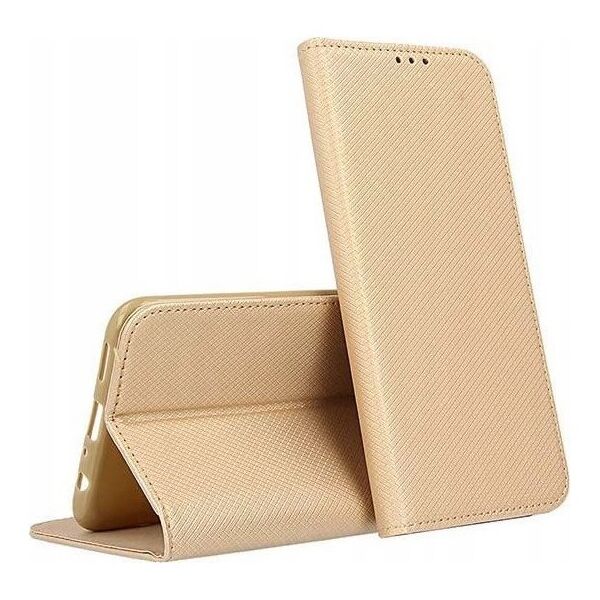 Etui Smart Magnet Xiaomi Redmi 10C złoty/gold