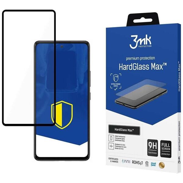 3MK Samsung Galaxy A53 5G Black - 3mk HardGlass Max