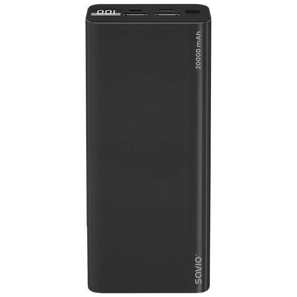 Powerbank Savio BA-05 20000mAh Czarny