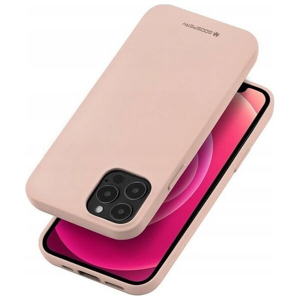 Merkury Etui SF JELLY CASE IPHONE 14 PRO MAX (6.7), pudrowy róż