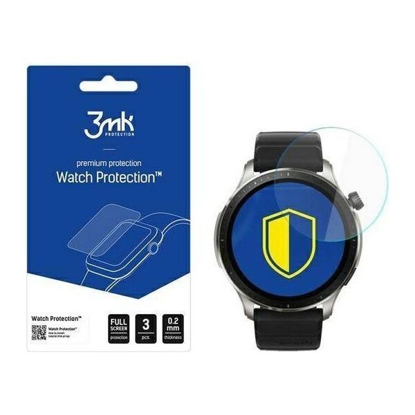 3MK Szkło hybrydowe 3MK FlexibleGlass Watch Amazfit GTR 4 46mm