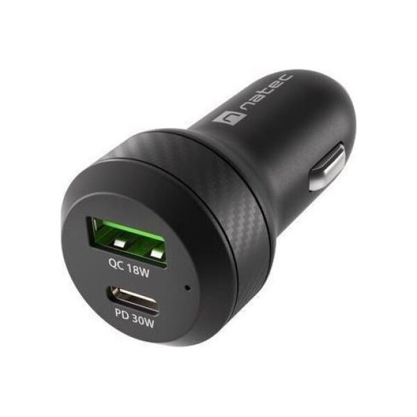 Ładowarka Natec Coney 1x USB-A 1x USB-C  (NUC-1980)