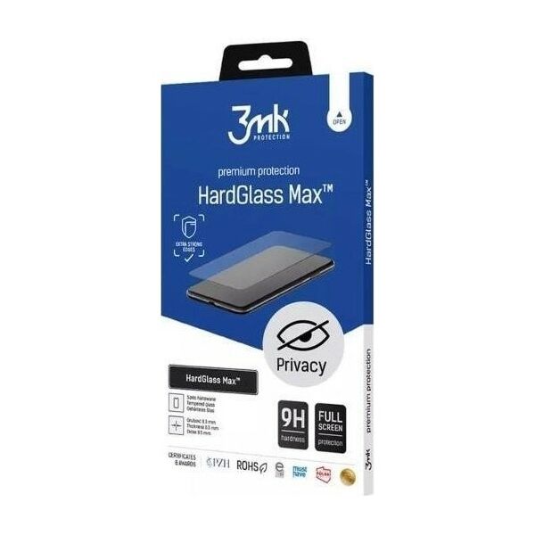 3MK Szkło hartowane 3MK HardGlass Max Privacy Apple iPhone 14/13 /13 Pro czarne