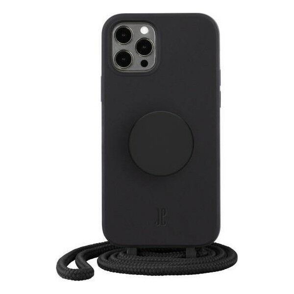 Just Elegance Etui JE PopGrip iPhone 12 Pro Max 6,7" czarny/black 30161 (Just Elegance)
