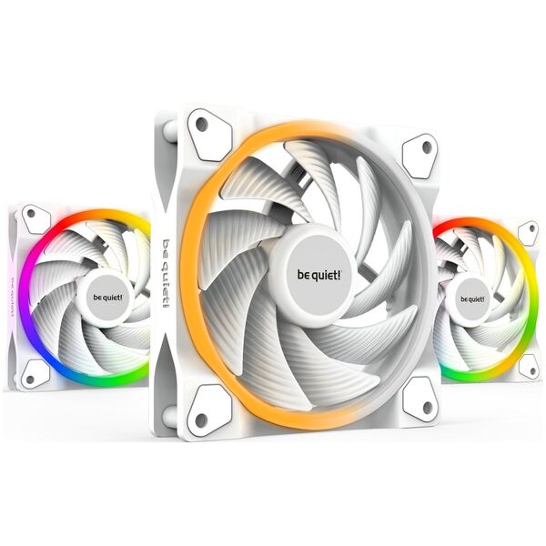 Wentylator be quiet! Light Wings White 120mm PWM high-speed 3-pack (BL101)