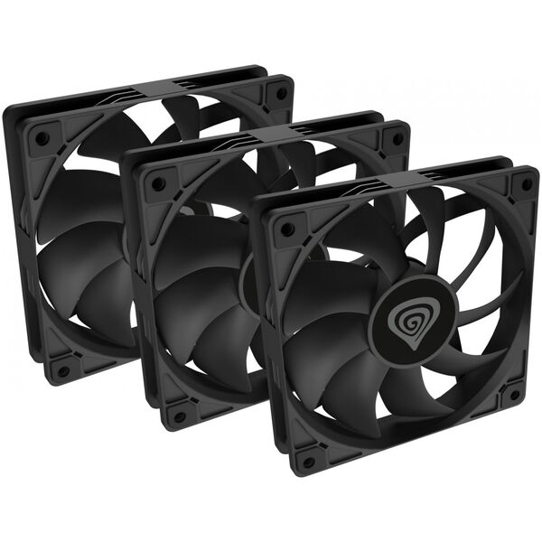 Wentylator Genesis Oxal 120 Czarny 3-pack (NGF-2043)