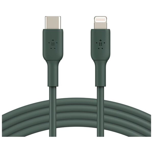 Kabel USB Belkin USB-C - Lightning 2 m Zielony (CAA003BT2MBK)