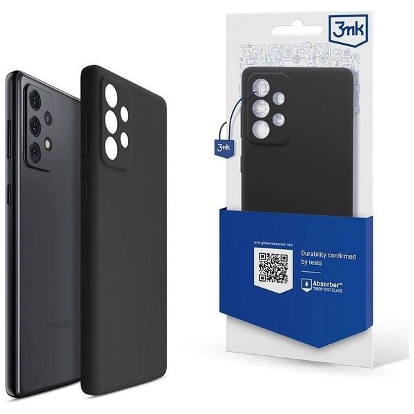DefaultBrand Etui 3MK Silicone Case do Samsung A53 5G A536 czarny/black