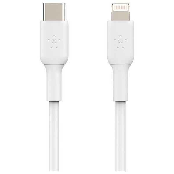 Kabel USB Belkin USB-C - Lightning 2 m Biały (CAA003bt2MWH)