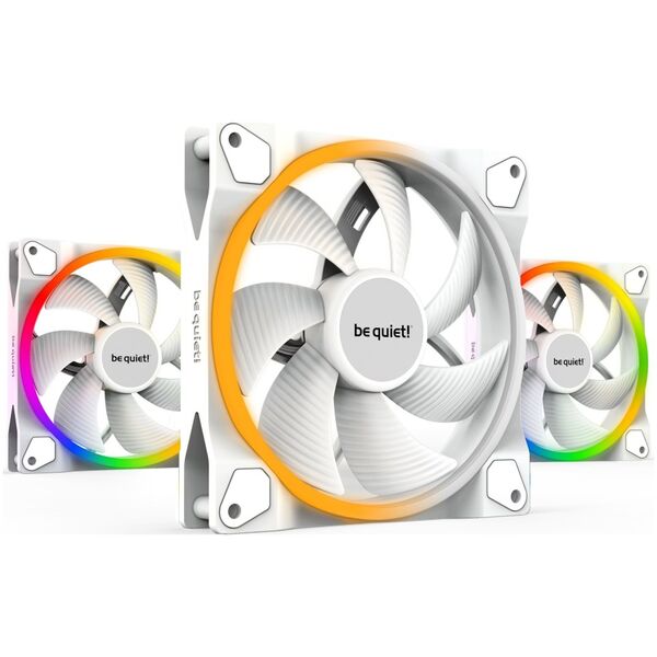 Wentylator be quiet! Light Wings White 140mm PWM 3-pack (BL102)