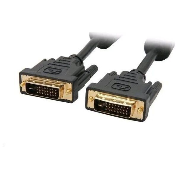 C-Tech C-TECH kabel DVI-DVI, M/M, 1,8m DVI-D, dual link, stíněný