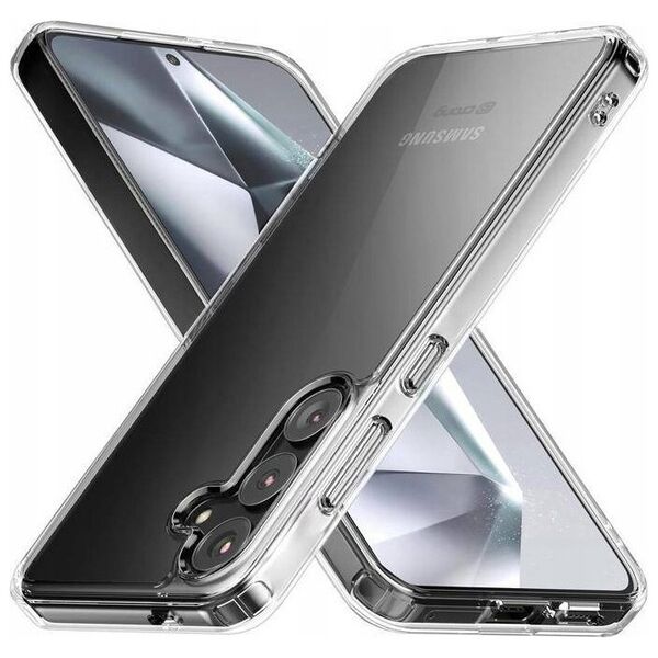 Crong Etui Crystal Shield Cover Samsung Galaxy S24 Przezroczyste