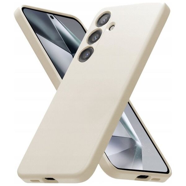 Crong Etui Color Cover Samsung Galaxy S24+ beżowe