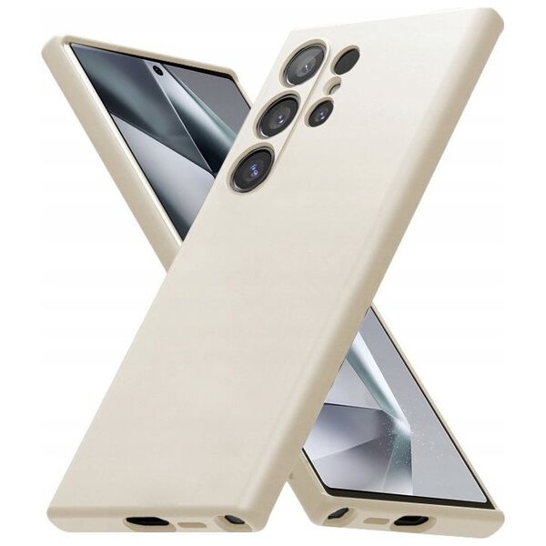 Crong Etui Color Cover Samsung Galaxy S24 Ultra beżowe