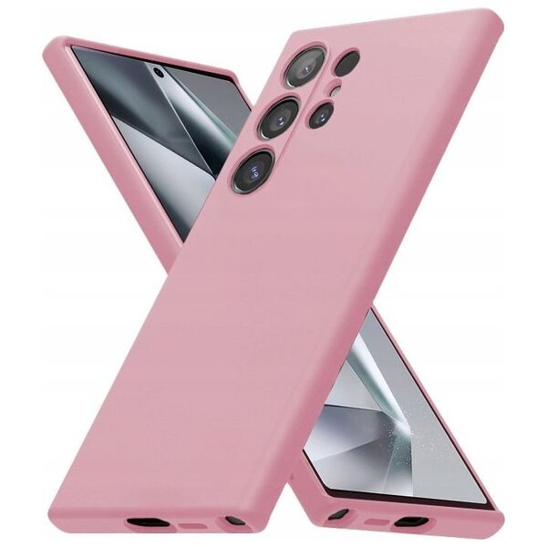 Crong Etui Color Cover Samsung Galaxy S24 Ultra różowe