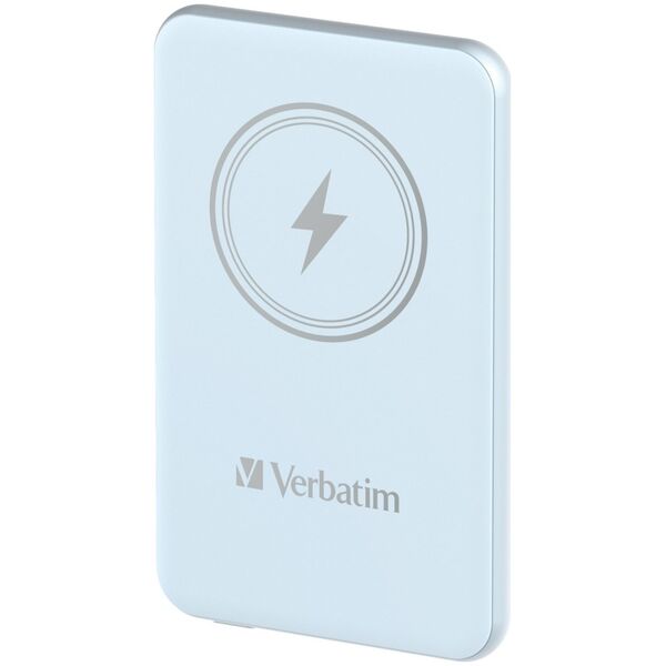 Powerbank Verbatim Powerbank Verbatim Charge 'n' Go Magnetic Wireless 5000mAh USB-C PD 3.0 Blue
