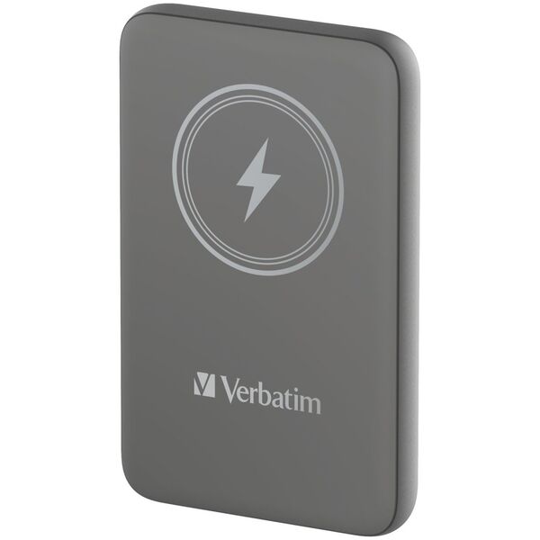 Powerbank Verbatim Powerbank Verbatim Charge 'n' Go Magnetic Wireless 10000mAh USB-C PD 3.0 Grey