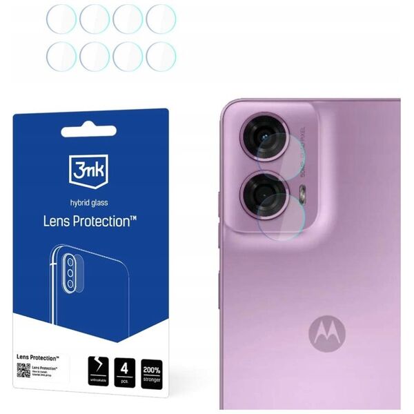 3MK 3MK Lens Protect Motorola Moto G24 Ochrona na obiektyw aparatu 4szt