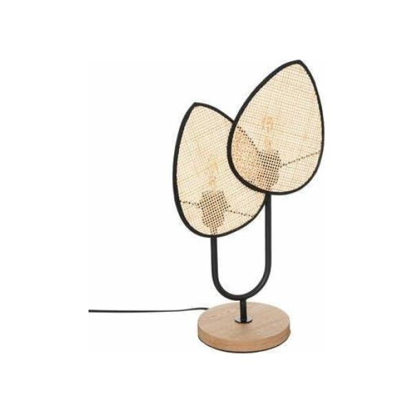 Atmosphera Lampa dekoracyjna OLME, rattanowa plecionka, wys. 44 cm