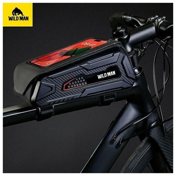 WildMan WILDMAN Etui/uchwyt rowerowy M90 sakwa na ramę czarna/black