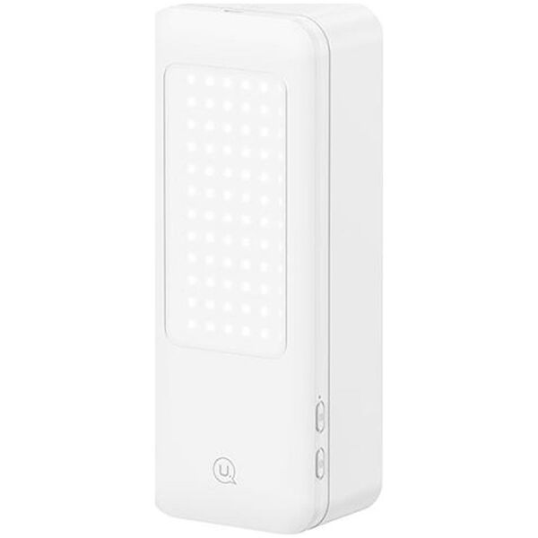 Podstawka Usams USAMS Multifunkcyjny uchwyt na telefon z lampą LED biały/white ZB26501 (US-ZB265)