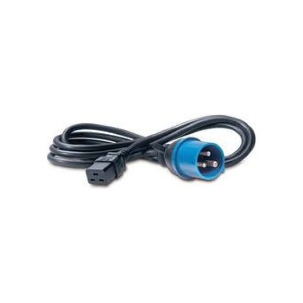 Kabel zasilający APC kabel zasilający 16A/230V, IEC320 C19/IEC 309 - 2.5m AP9876