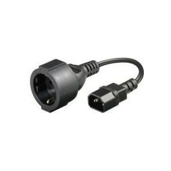 Kabel zasilający Gembird IEC 320 - Schuko (PC-SFC14M-01)