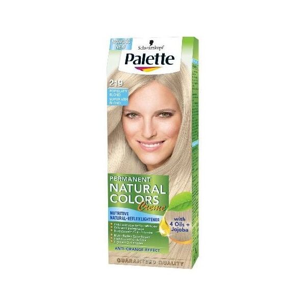 Palette Permanent Natural Colors Popielaty Blond nr 219 1op. - 68171180