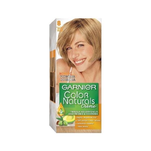 Garnier Color Naturals Krem koloryzujący nr 8 Jasny Blond