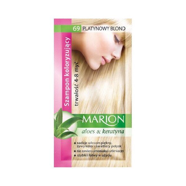 Marion Szampon koloryzujący 4-8 myć nr 69 platynowy blond 40 ml
