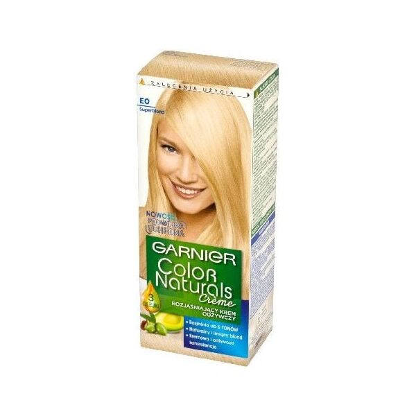Garnier Color Naturals Krem koloryzujący nr E0 Rozjaśniacz Superblond