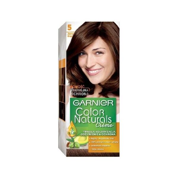 Garnier Color Naturals Krem koloryzujący nr 5 Jasny Brąz
