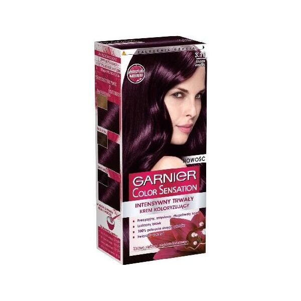 Garnier Color Sensation Krem koloryzujący 3.16 Amethyst- Głęboki ametyst