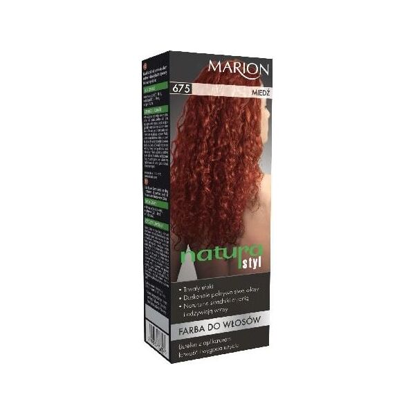 Marion Farba do włosów Natura Styl nr 675 miedź - 78675