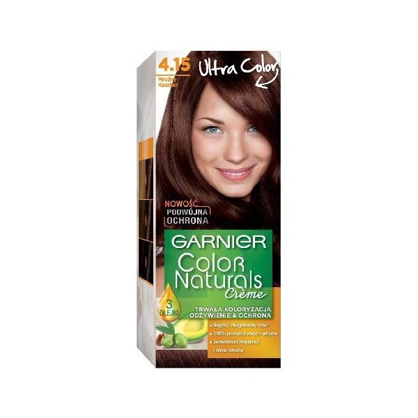Garnier Color Naturals Krem koloryzujący nr 4.15 Mroźny Kasztan