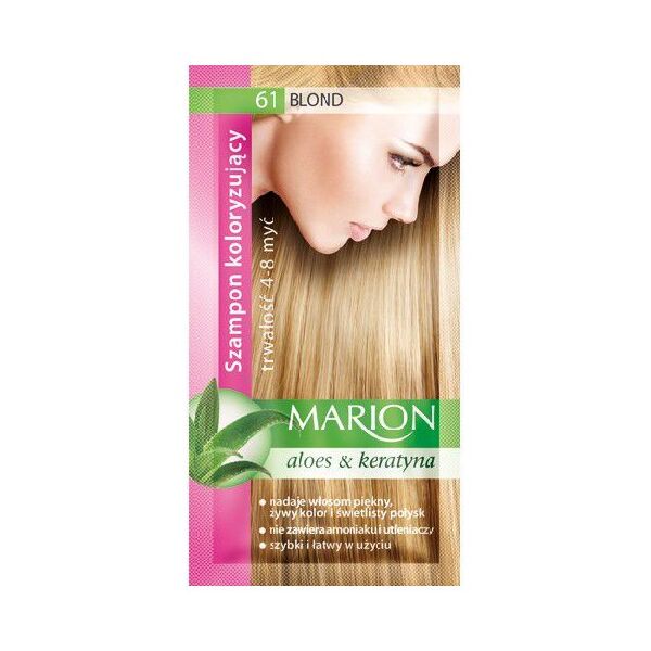 Marion Szampon koloryzujący 4-8 myć nr 61 blond 40 ml