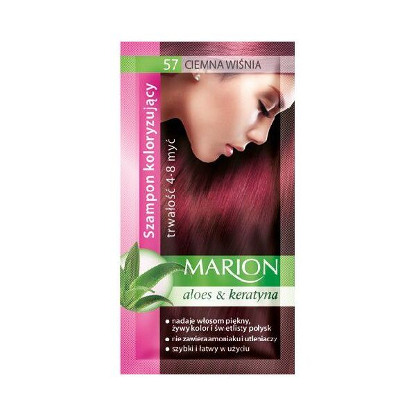 Marion Szampon koloryzujący 4-8 myć nr 57 ciemna wiśnia 40 ml