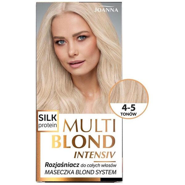 Joanna Multi Blond Intensiv Rozjaśniacz do całych włosów 4-5 tonów