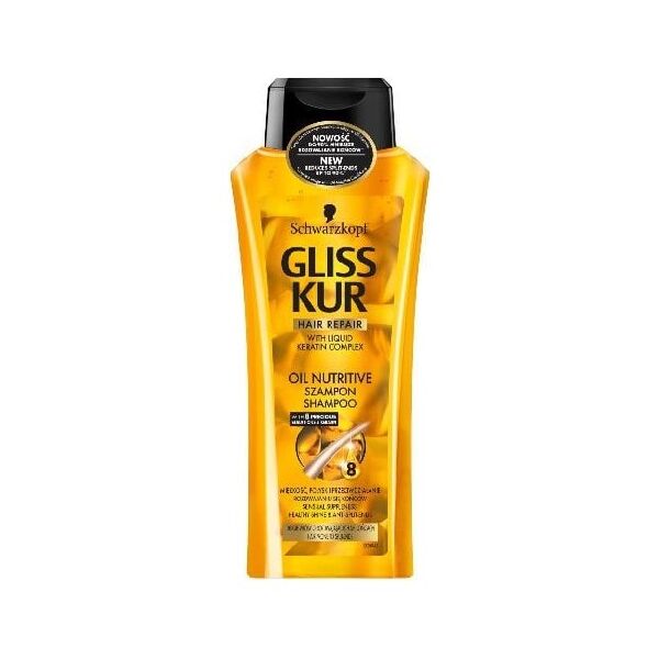 Schwarzkopf GLISS KUR OIL NUTRITIVE szampon 400 ml