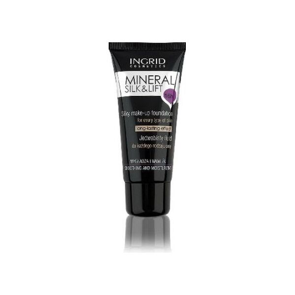 Ingrid Fluid MINERAL SILK&LIFT nr 030 naturalny beż 30ml