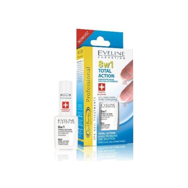 Eveline Nail Therapy Lakier odżywka 8w1 12ml