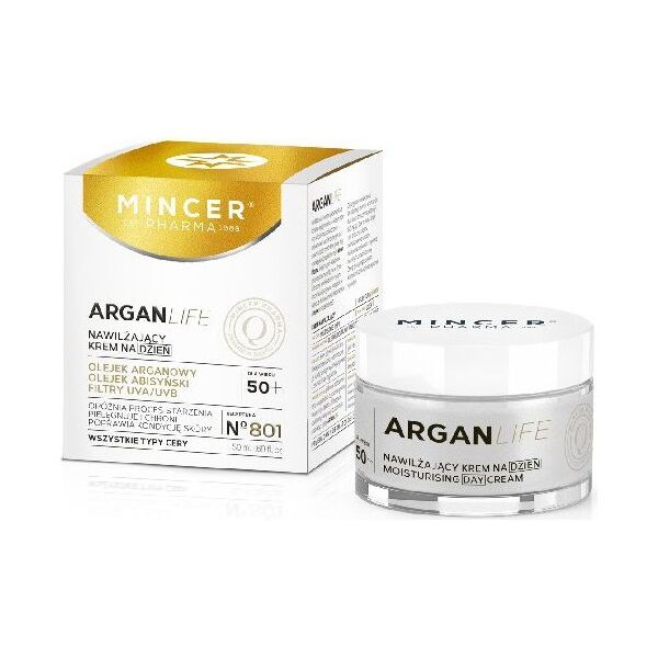 Mincer Mincer Pharma ArganLife 50+ Krem nawilżający na dzień 50ml