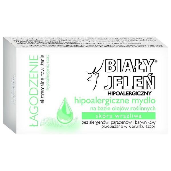 Biały Jeleń Mydło w kostce Łagodzenie 85g
