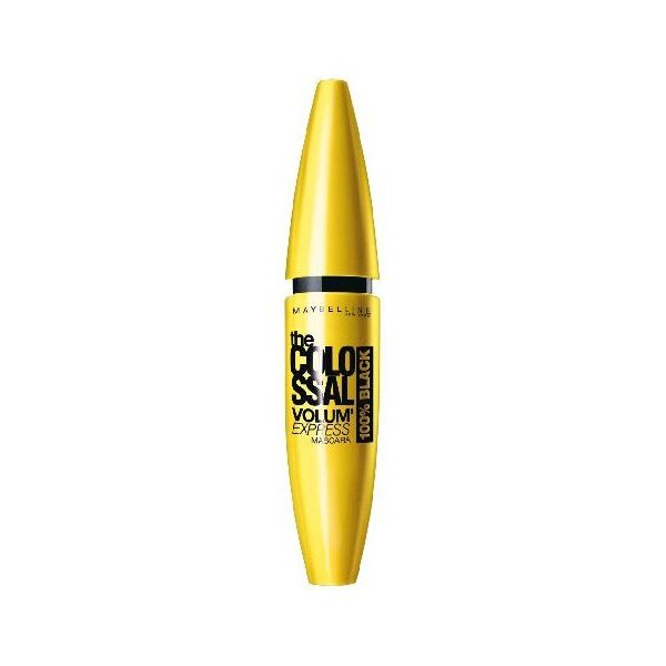 Maybelline  Tusz do rzęs Mascara Colossal 100% Black (czarna) 10.7ml