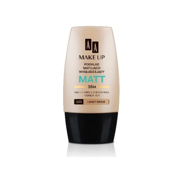 AA Make Up Matt Podkład matująco-wygładzający 103 Light Beige 30ml