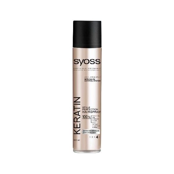 Schwarzkopf Syoss Keratin Lakier do włosów extra mocny 300 ml
