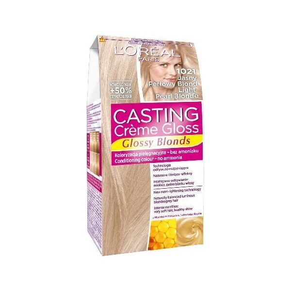 Casting Creme Gloss Krem koloryzujący nr 1021 Jasny Perłowy Blond