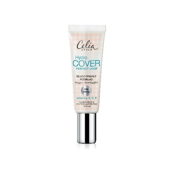 Celia Style Hydro Cover Podkład kryjąco-nawilżający nr 104 karmel 30ml